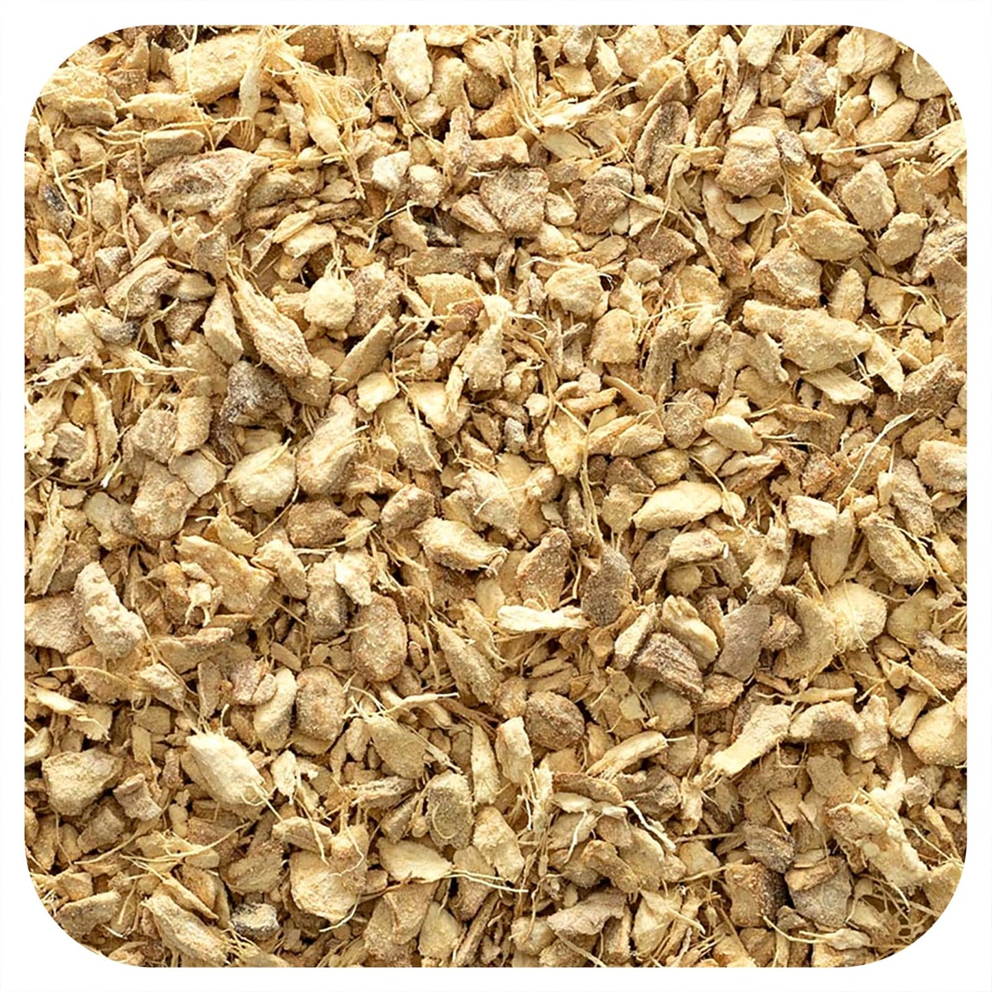 Organic Non-Sulfited Ginger Root, Cut & Sifted, 16 oz - Image 1