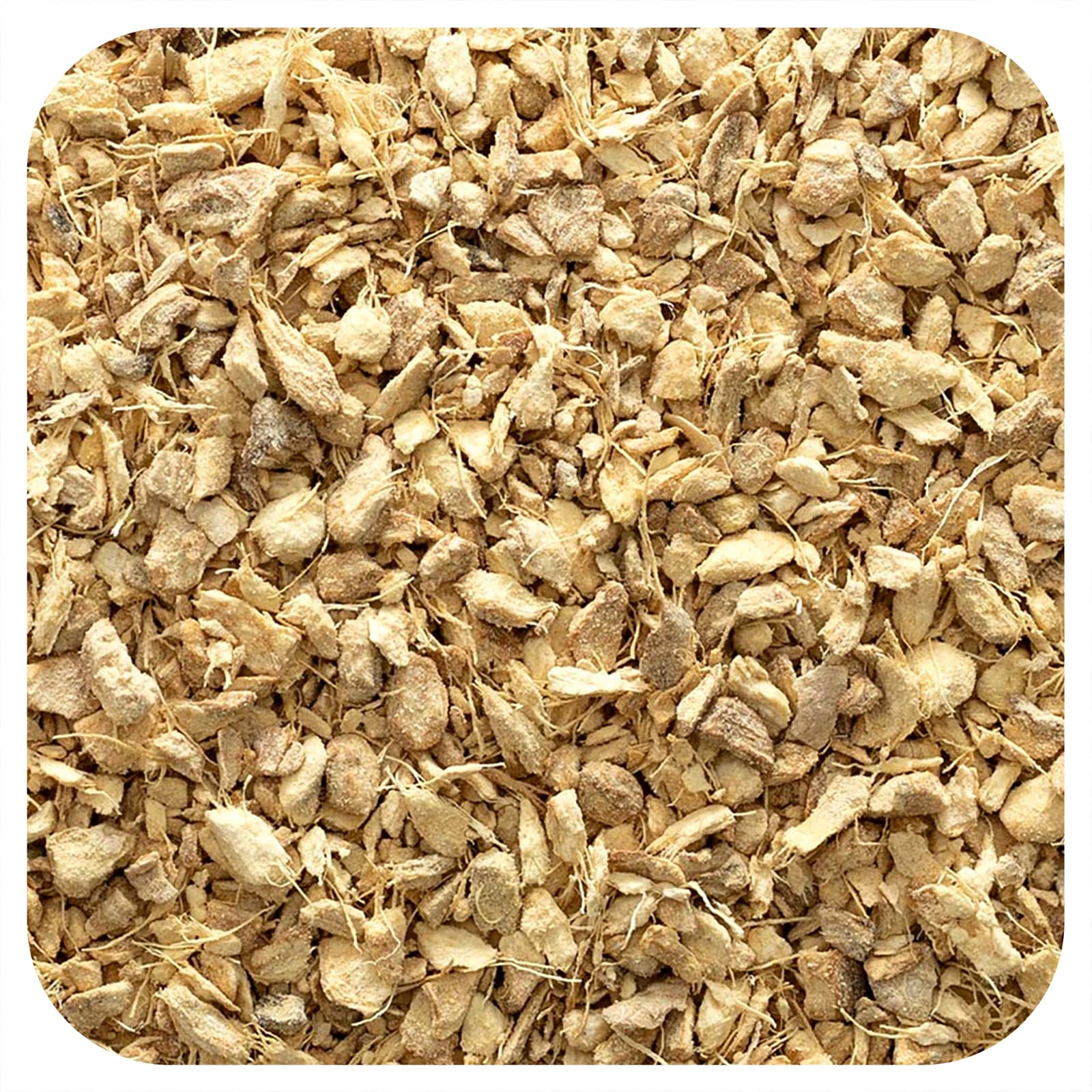 Organic Non-Sulfited Ginger Root, Cut & Sifted, 16 oz - Image 1