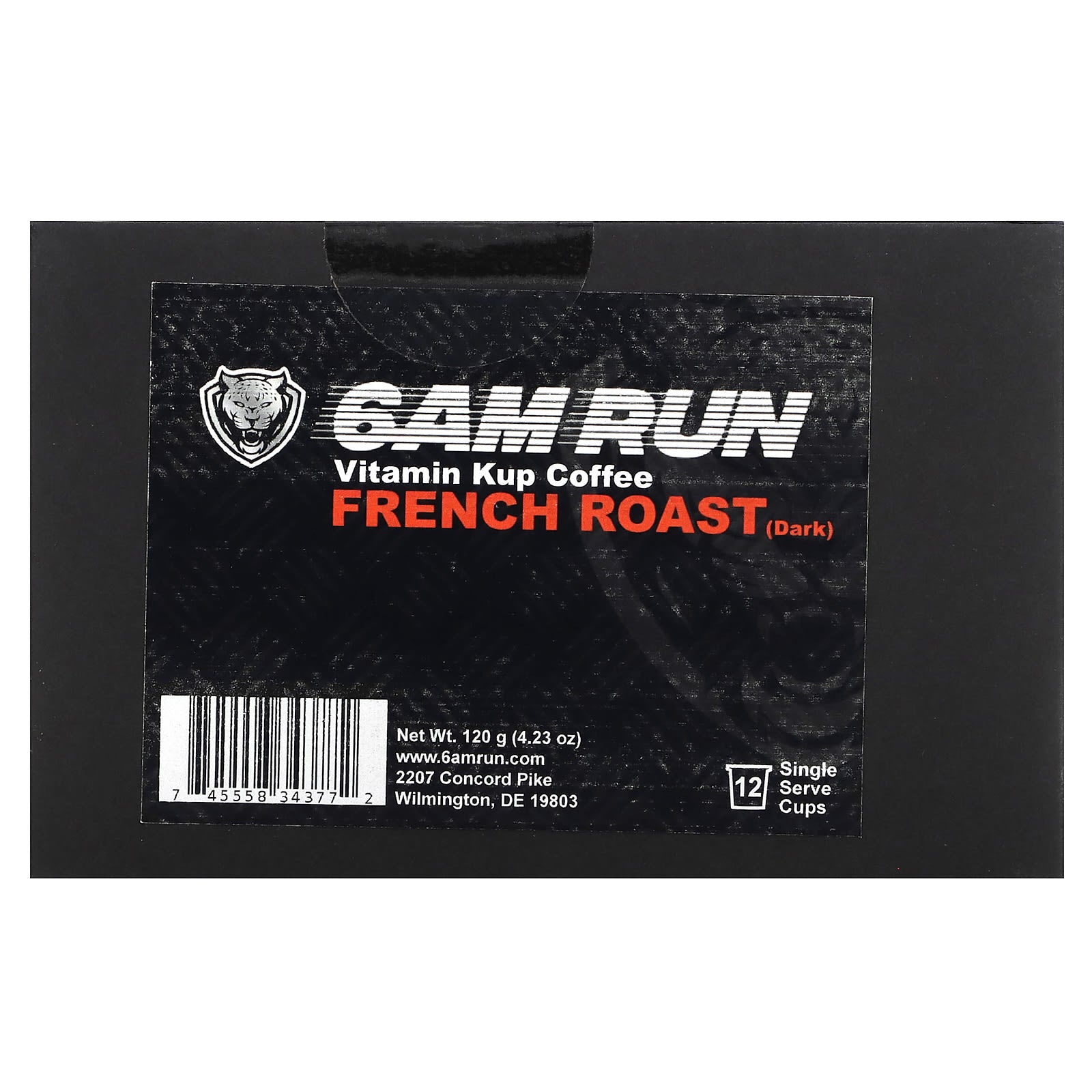 Fitness Boost Coffee - Dark French Roast for Morning Energy - Image 1