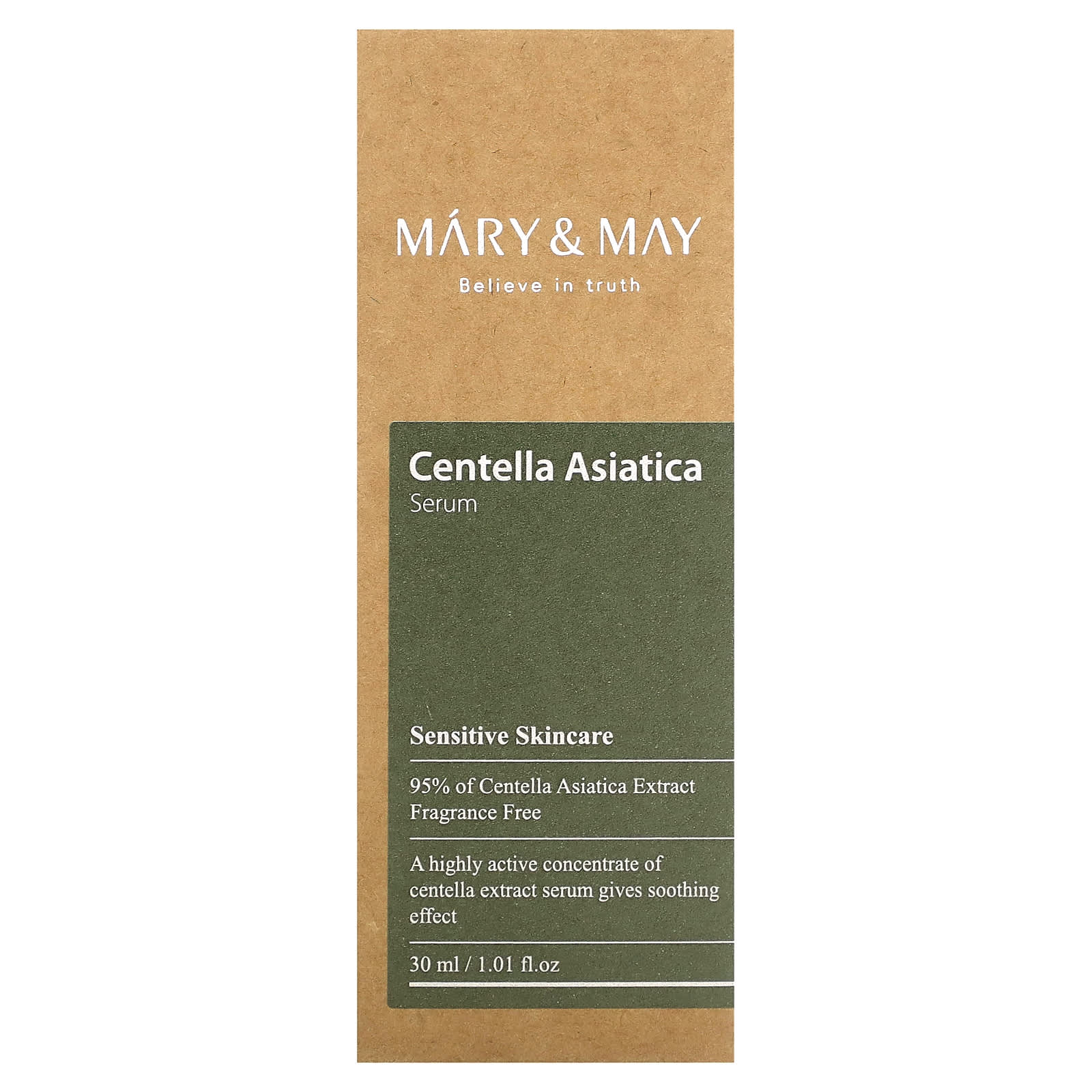 Mary & May, Centella Asiatica Serum, Fragrance Free, 1.01 fl oz (30 ml) - Image 2