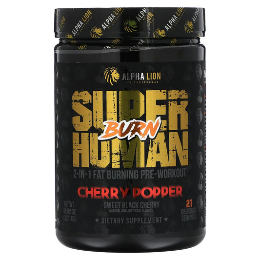 Alpha Lion SuperHuman Burn Fat Burning Pre-Workout Supplement - Image 1