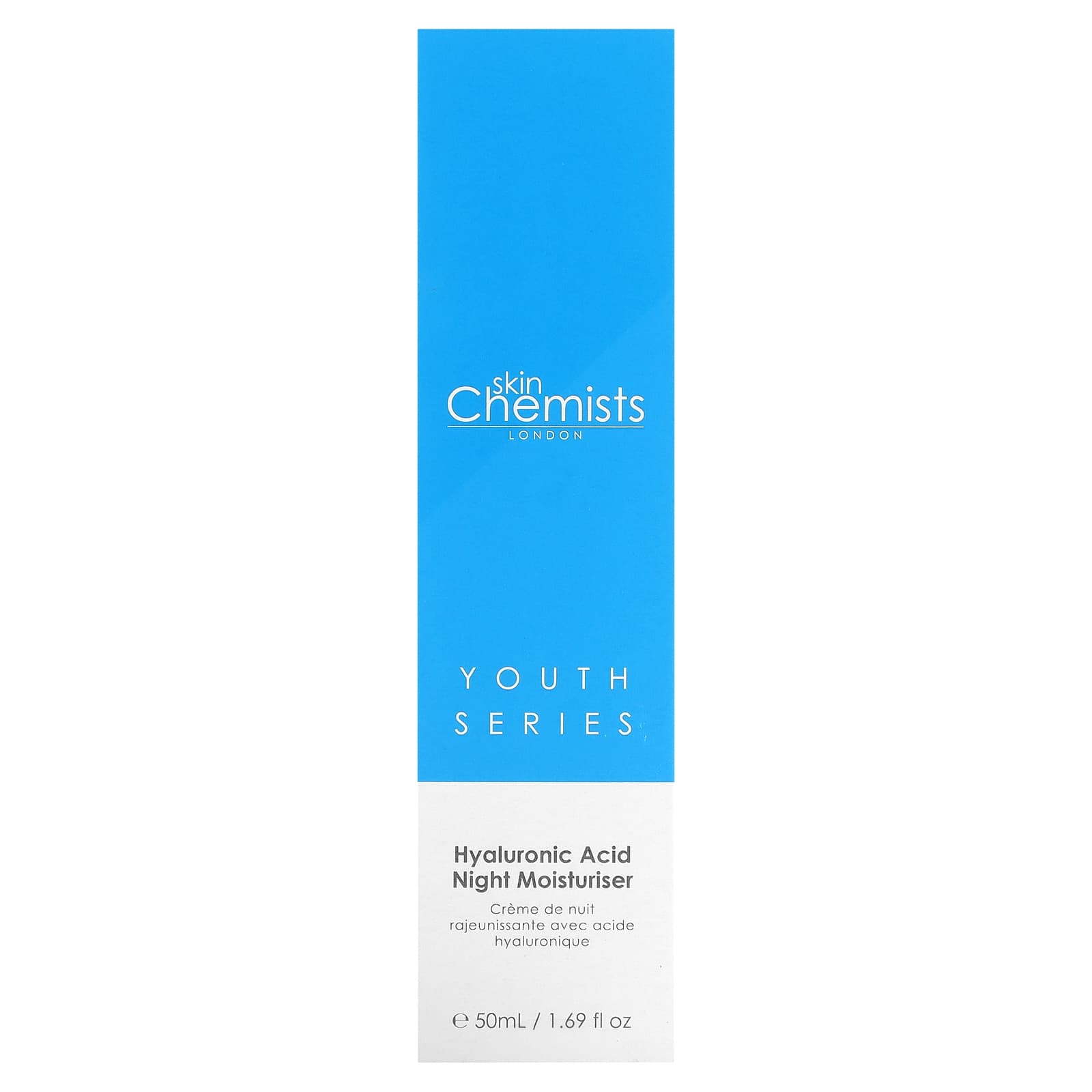 skinChemists, Youth Series, Hyaluronic Acid Night Moisturiser, 1.69 fl oz (50 ml) - Image 2