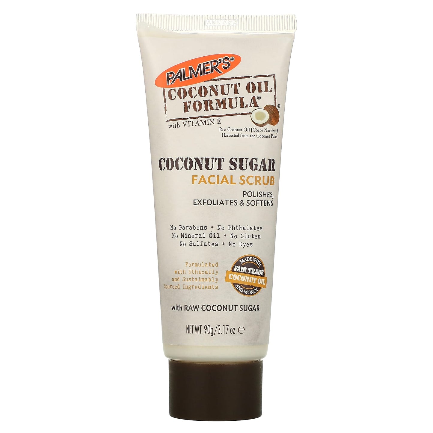 Palmer's, Coconut Oil Formula, Coconut Sugar Facial Scrub, 3.17 oz (90 g) - Image 1