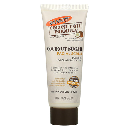 Palmer's, Coconut Oil Formula, Coconut Sugar Facial Scrub, 3.17 oz (90 g) - Image 1