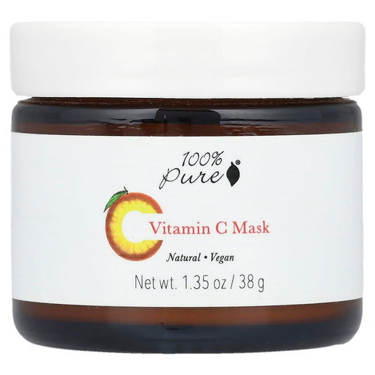 Vitamin C Brightening Mask | 100% Pure, Cruelty-Free - Image 1