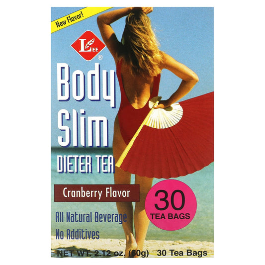 Uncle Lee's Tea, Body Slim Dieter Tea, Cranberry , 30 Tea Bags, 2.12 oz (60 g) - Image 1