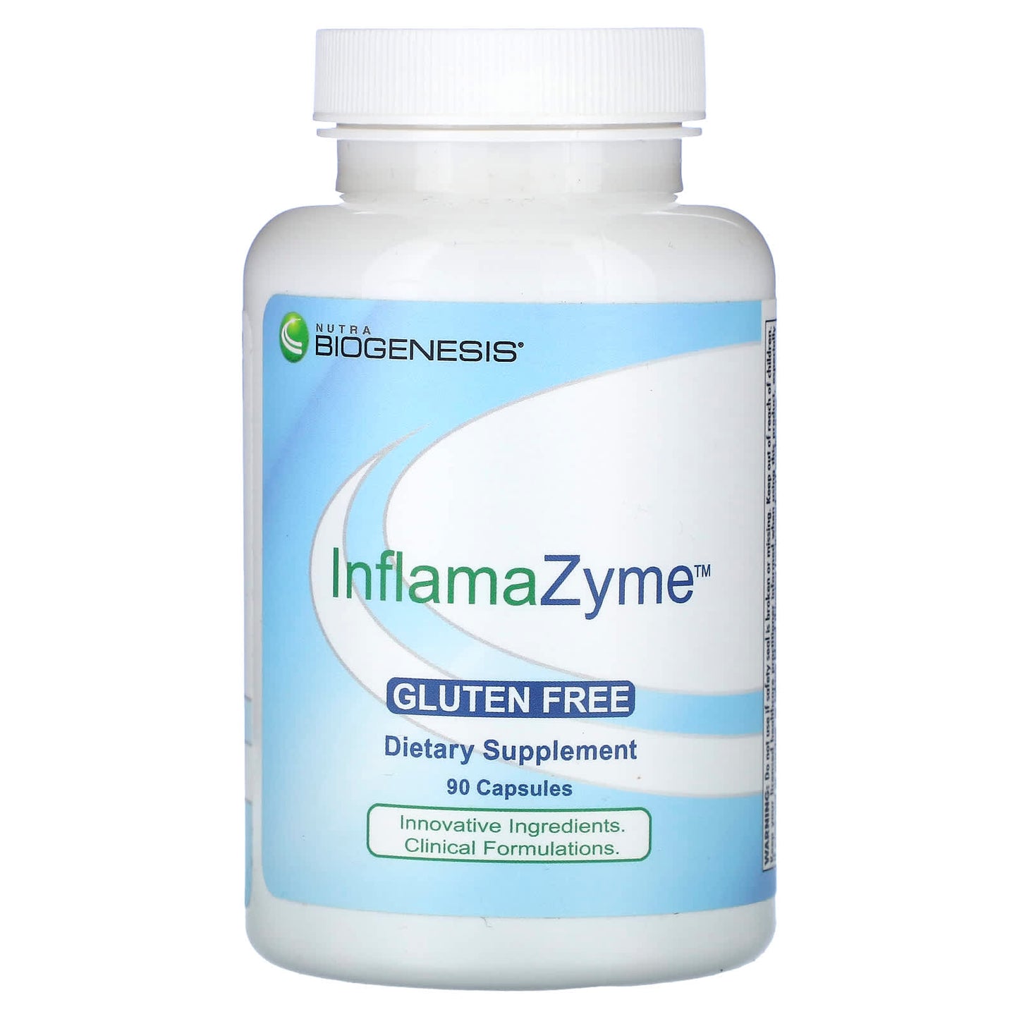 Nutra BioGenesis, InflamaZyme, 90 Capsules - Image 1