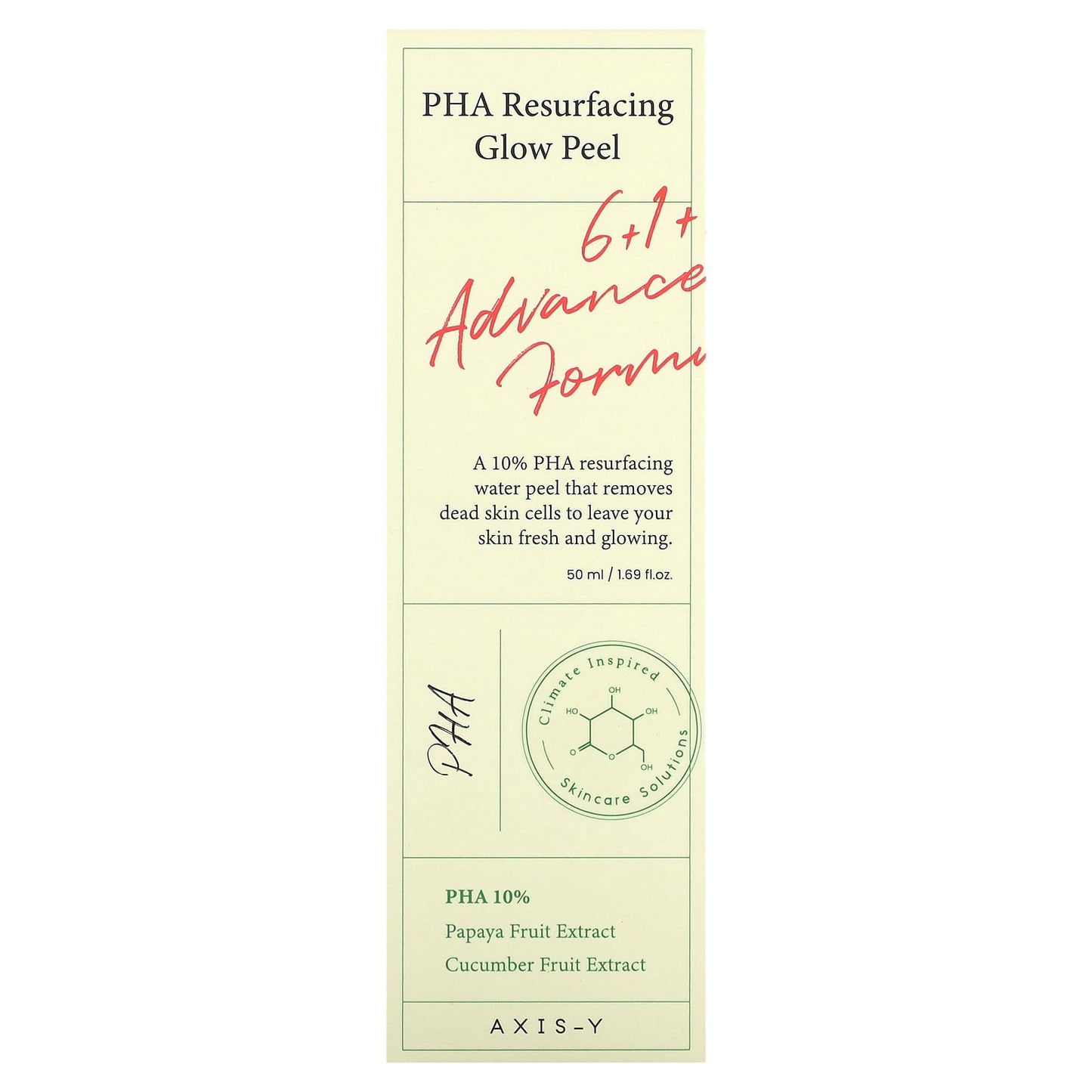 Axis-Y PHA Resurfacing Glow Peel - Exfoliate, Moisturize, and Glow - Image 2