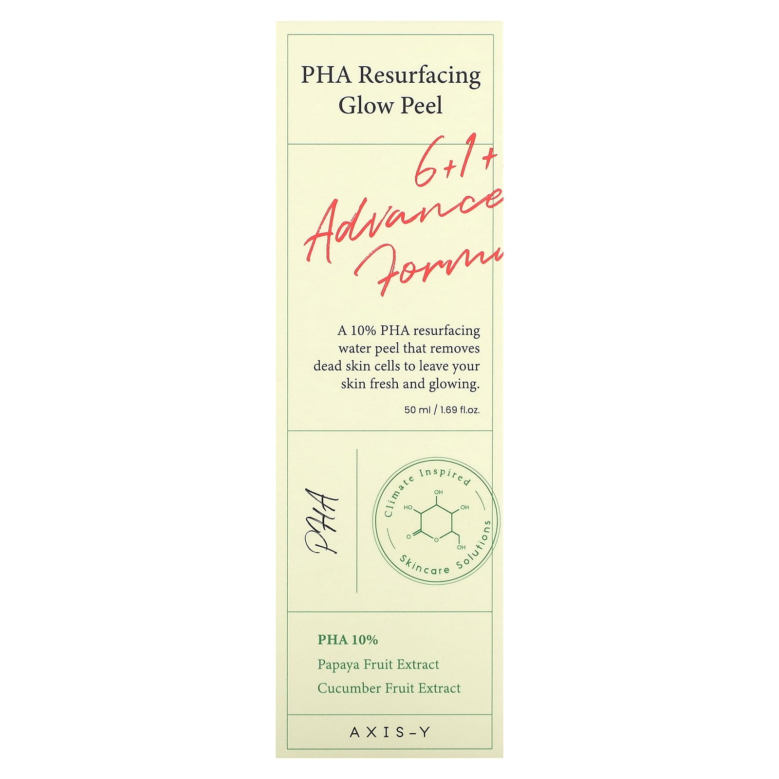 Axis-Y PHA Resurfacing Glow Peel - Exfoliate, Moisturize, and Glow - Image 2