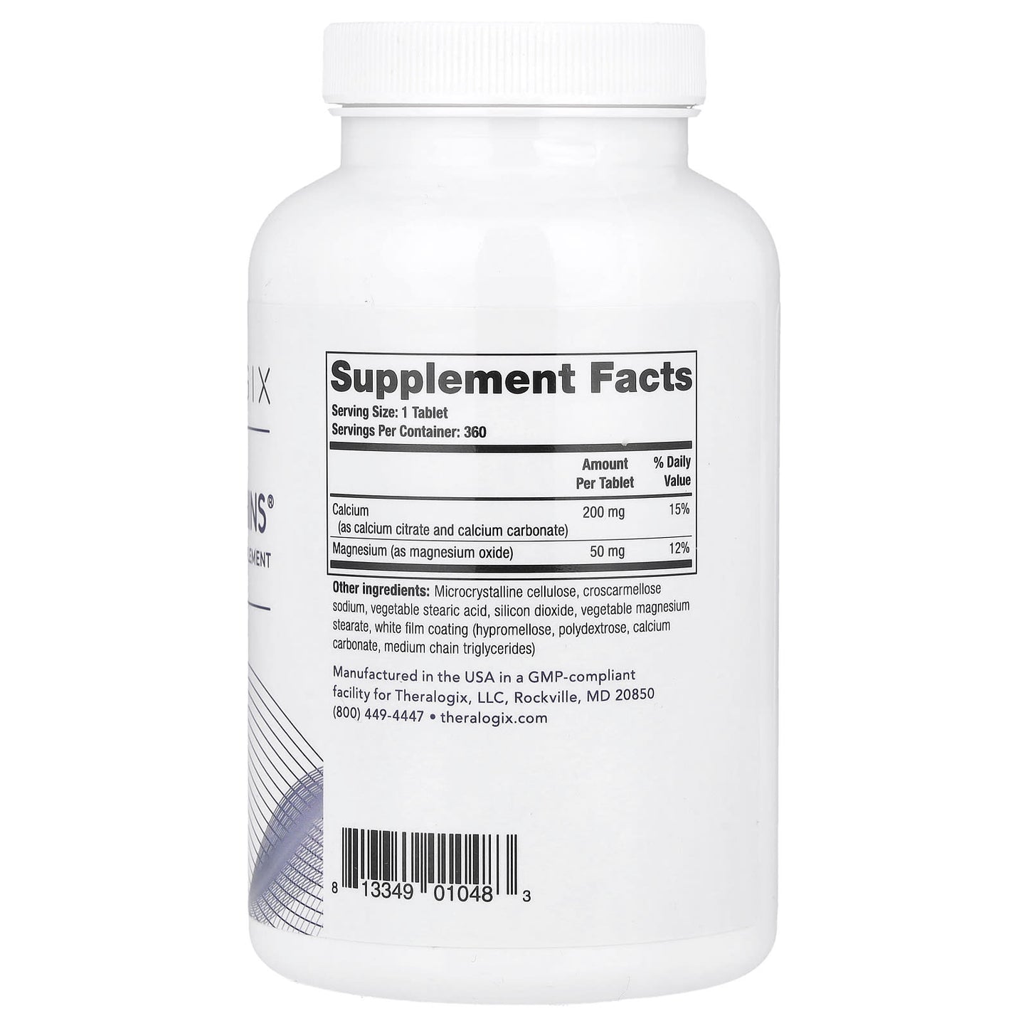 Theralogix, CalMag Thins, 360 Tablets - Image 2