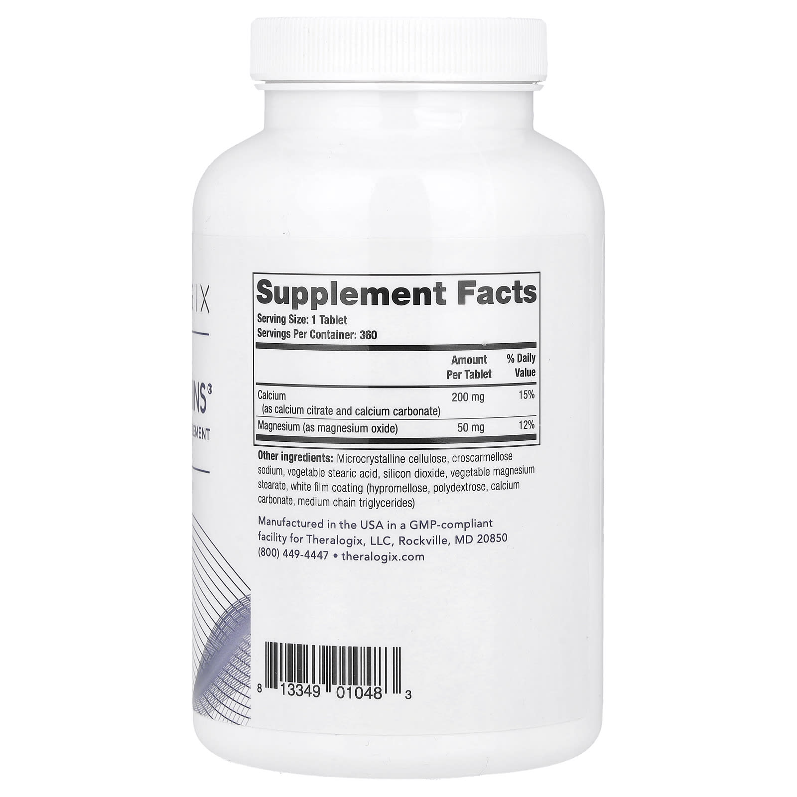 Theralogix, CalMag Thins, 360 Tablets - Image 2