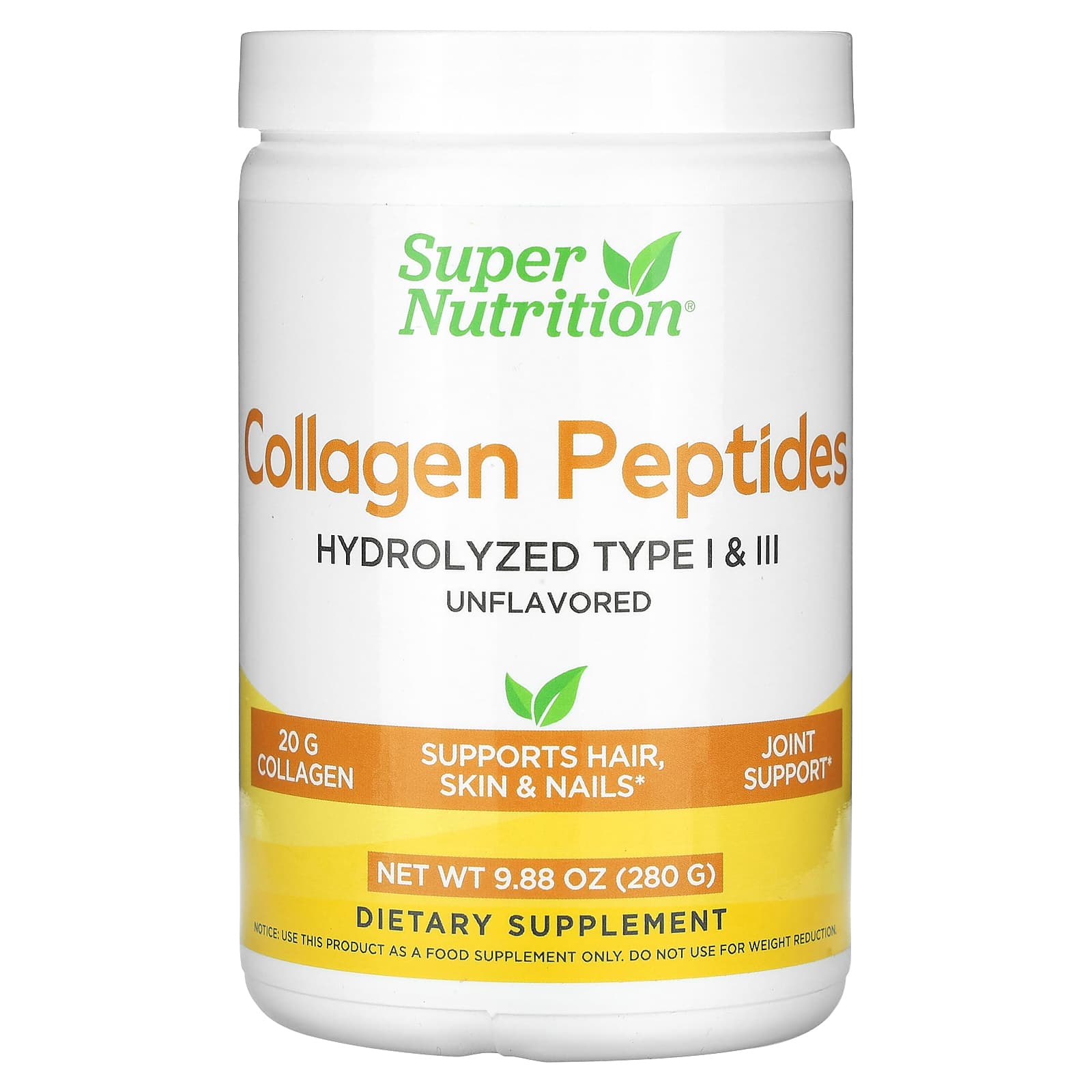 Collagen Peptides for Hair, Skin, Nails & Joints - 20g Per Serving - Image 1