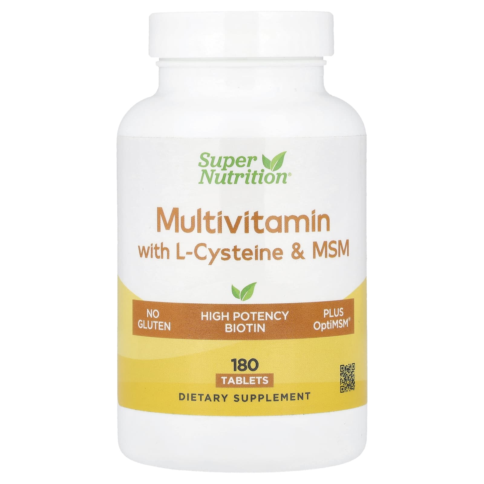 Multivitamins with L-Cysteine, MSM & Biotin for Hair, Skin & Nail Health - Image 1