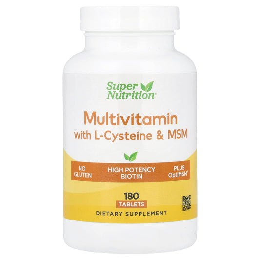 Multivitamins with L-Cysteine, MSM & Biotin for Hair, Skin & Nail Health - Image 1