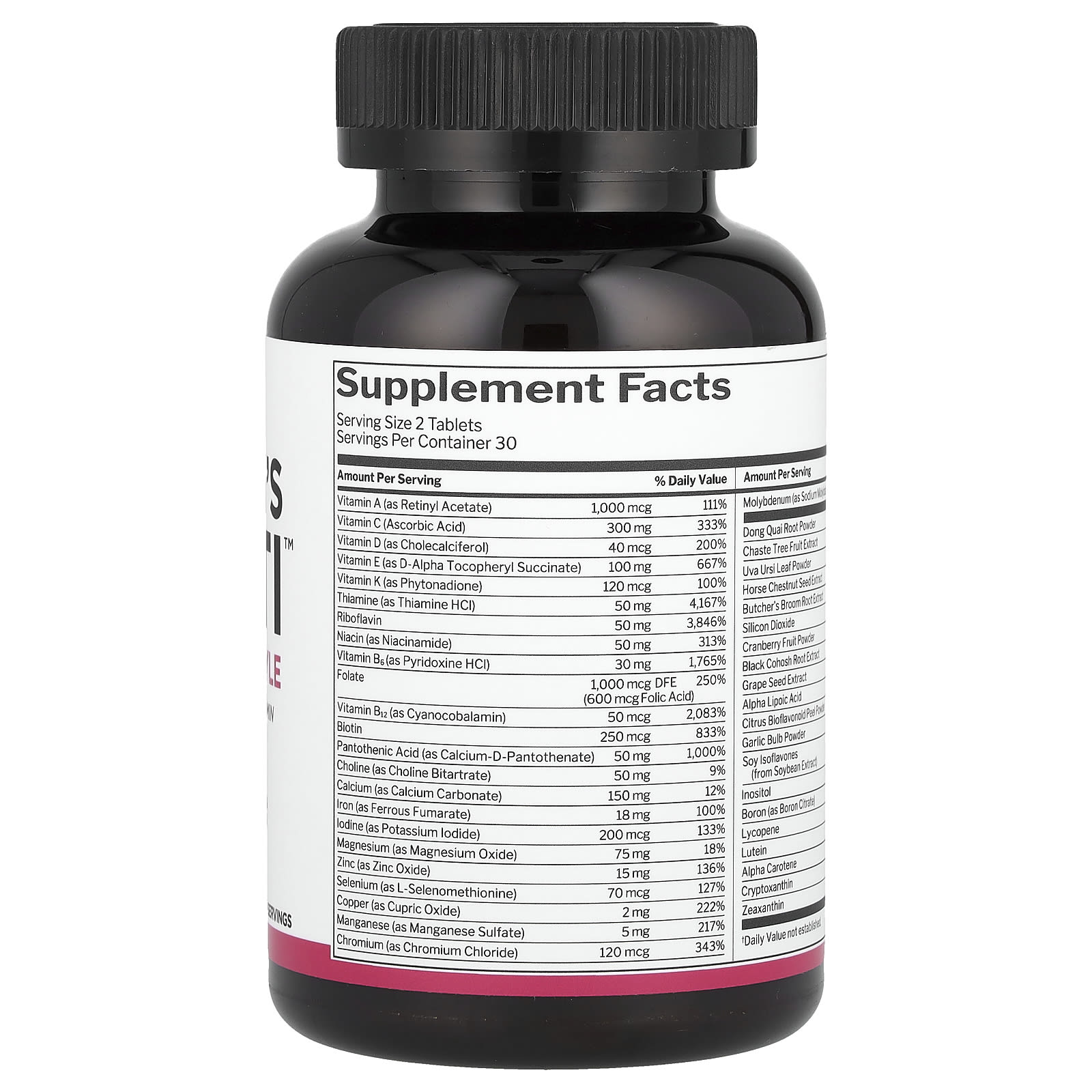 Rule One Proteins, Women's Multi™, Active Lifestyle, 60 Tablets - Image 2