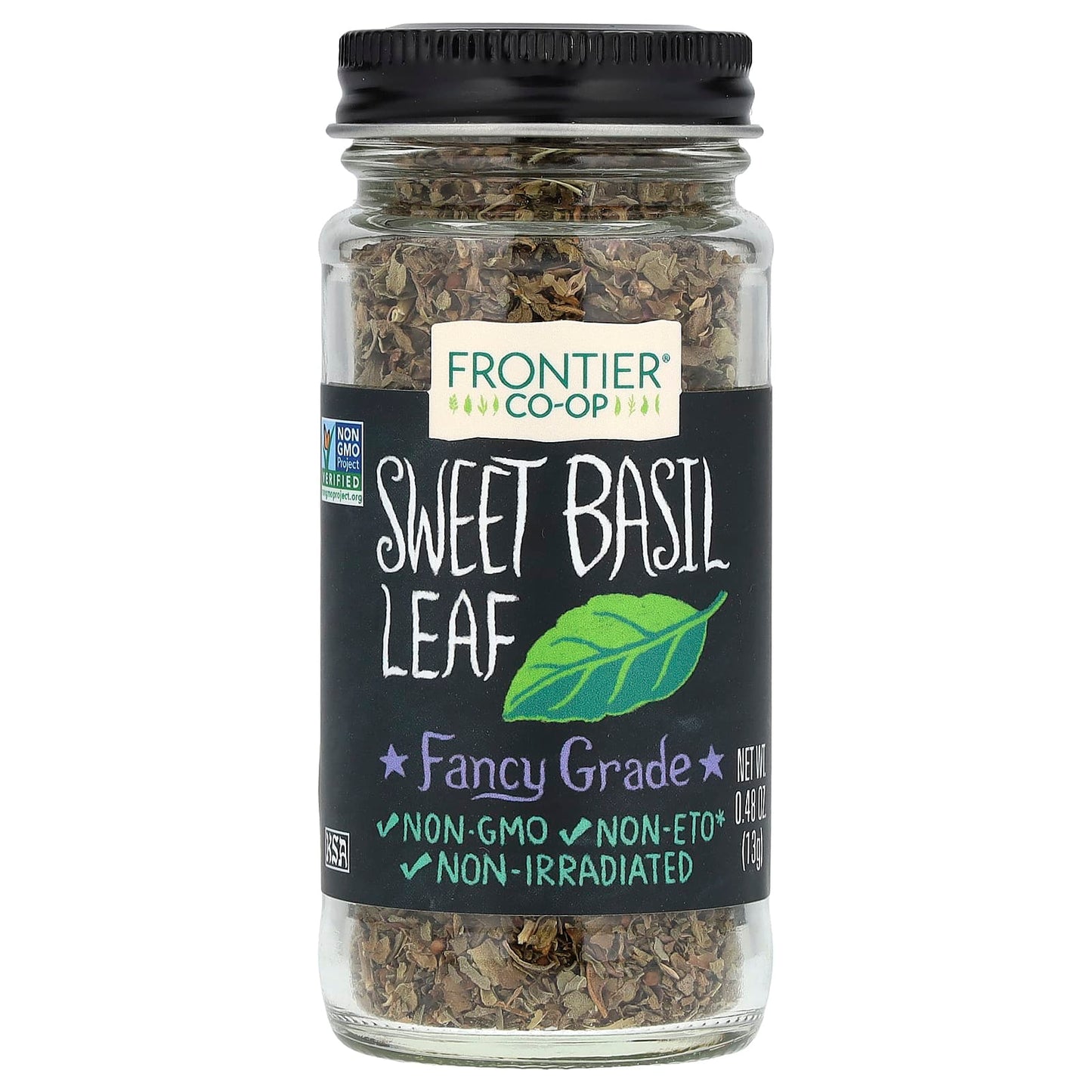 Frontier Co-op Sweet Basil Leaf - Kosher, Non-GMO, Eco-Friendly - Image 1