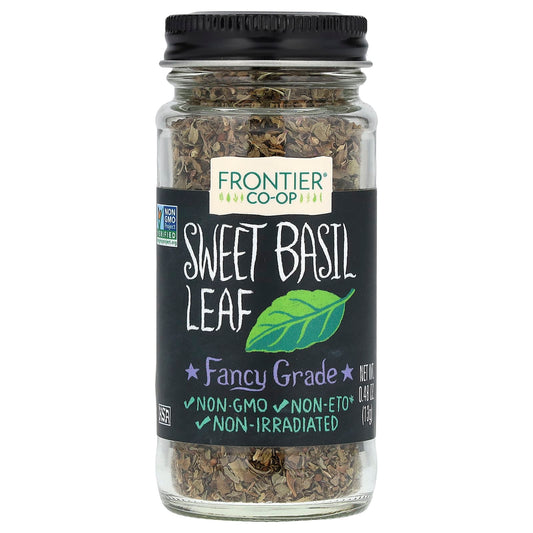 Frontier Co-op Sweet Basil Leaf - Kosher, Non-GMO, Eco-Friendly - Image 1