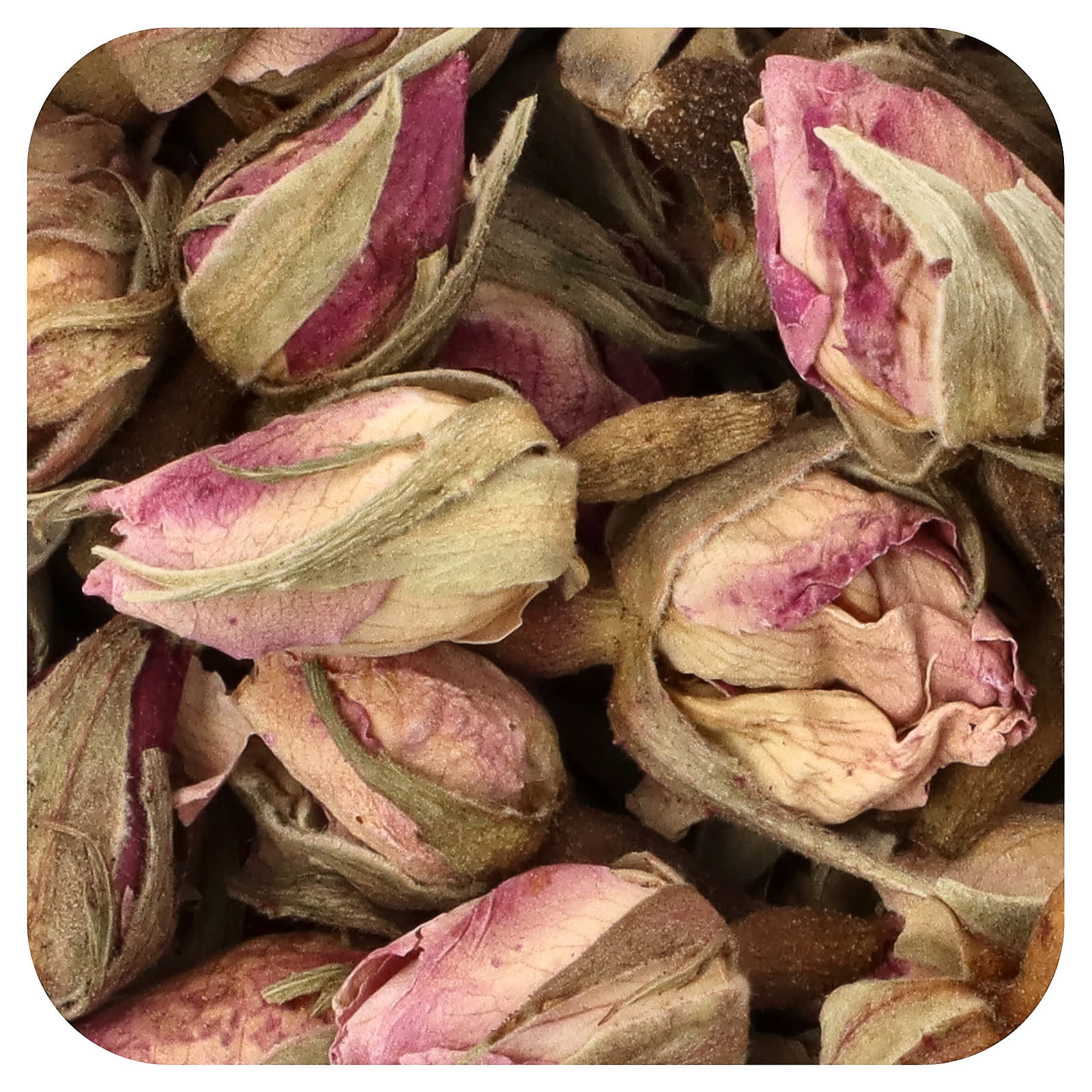 Frontier Co-op Whole Pink Rosebuds & Petals, Natural Potpourri & Aromatherapy - Image 1