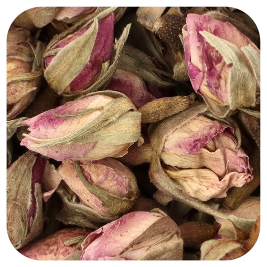 Frontier Co-op Whole Pink Rosebuds & Petals, Natural Potpourri & Aromatherapy - Image 1