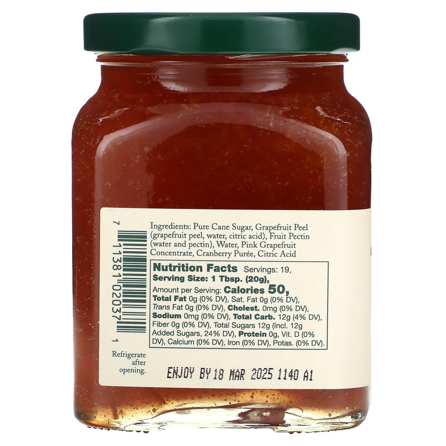 Stonewall Kitchen, Pink Grapefruit Marmalade, 13 oz (369 g) - Image 2