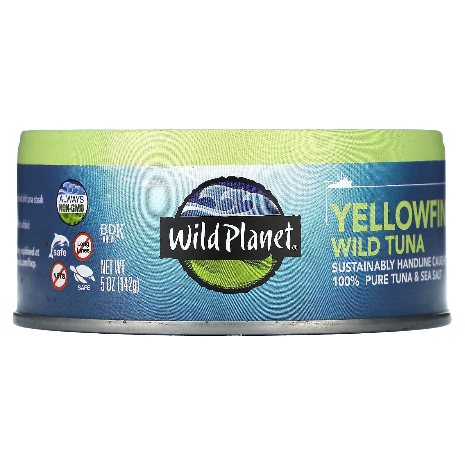 Wild Planet, Yellowfin Wild Tuna , 5 oz (142 g) - Image 1