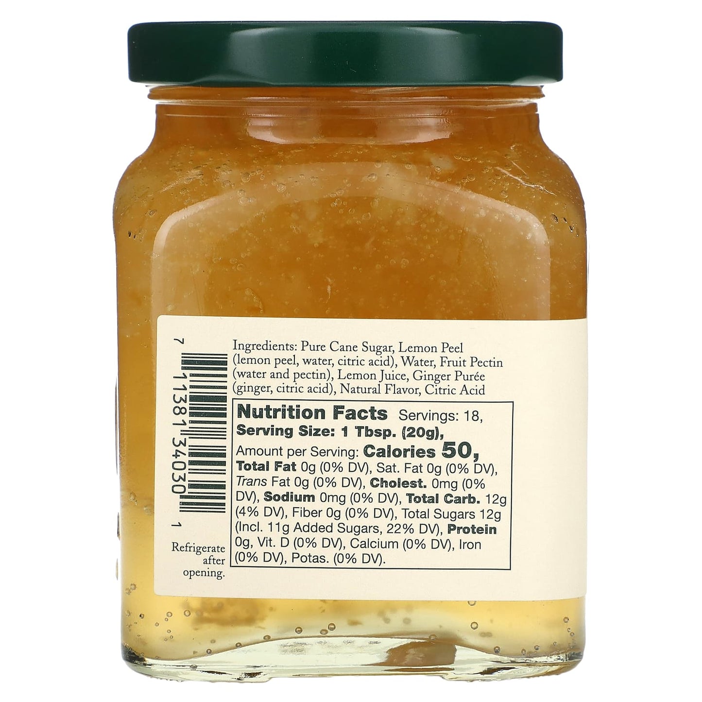 Stonewall Kitchen, Lemon Ginger Marmalade, 12.75 oz (361 g) - Image 2