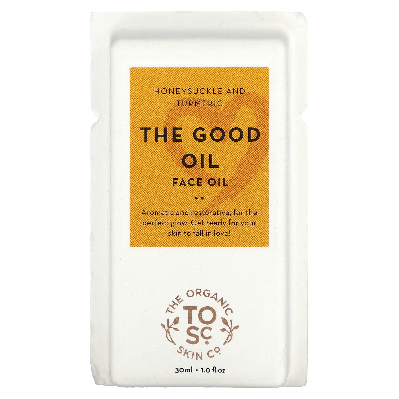 The Organic Skin Co., The Good Oil, Face Oil, Honeysuckle and Turmeric, 1 fl oz (30 ml) - Image 2