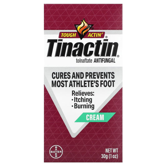 Tinactin, Athlete's Foot, Cream, 1 oz (30 g) - Image 1