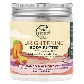 Petal Fresh Brightening Body Butter, Vegan & Natural Skin Care, 8 oz (237 ml)