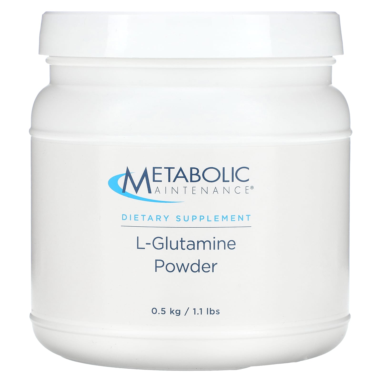 Metabolic Maintenance, L-Glutamine Powder, 1.1 lb (0.5 kg) - Image 1