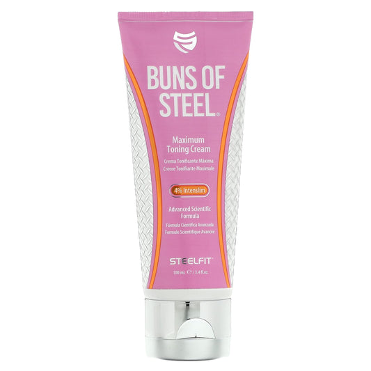 SteelFit, Buns Of Steel, Maximum Toning Cream, 3.4 fl oz (100 ml) - Image 1