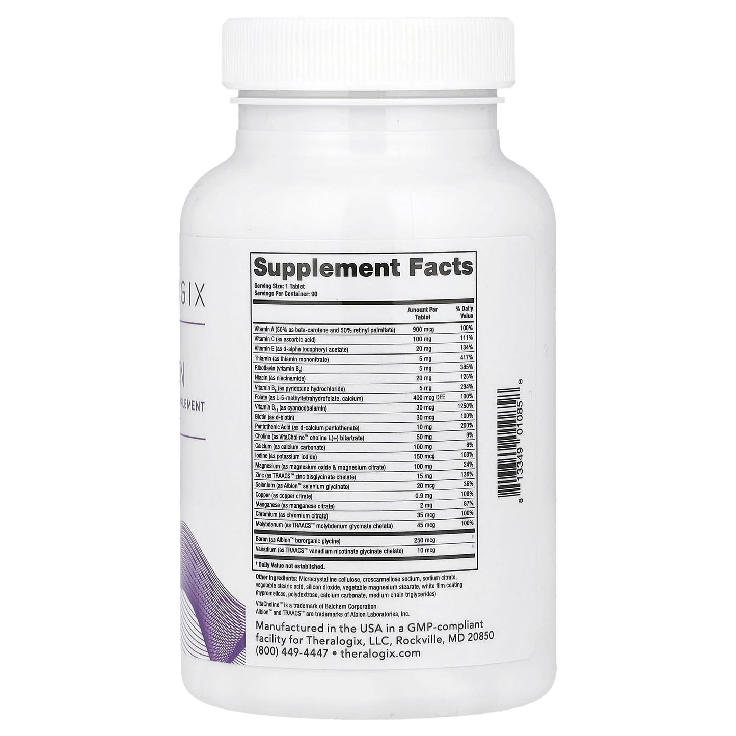 Theralogix, Companion, 90 Tablets - Image 2