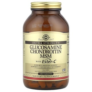 Extra Strength Glucosamine Chondroitin for Joint Comfort & Mobility - 180 Tablet
