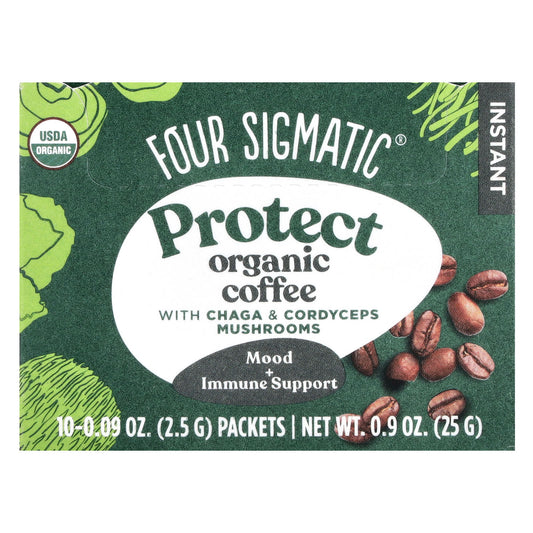 Four Sigmatic Protect Instant Coffee with Mushrooms - Immunity & Energy - Image 1