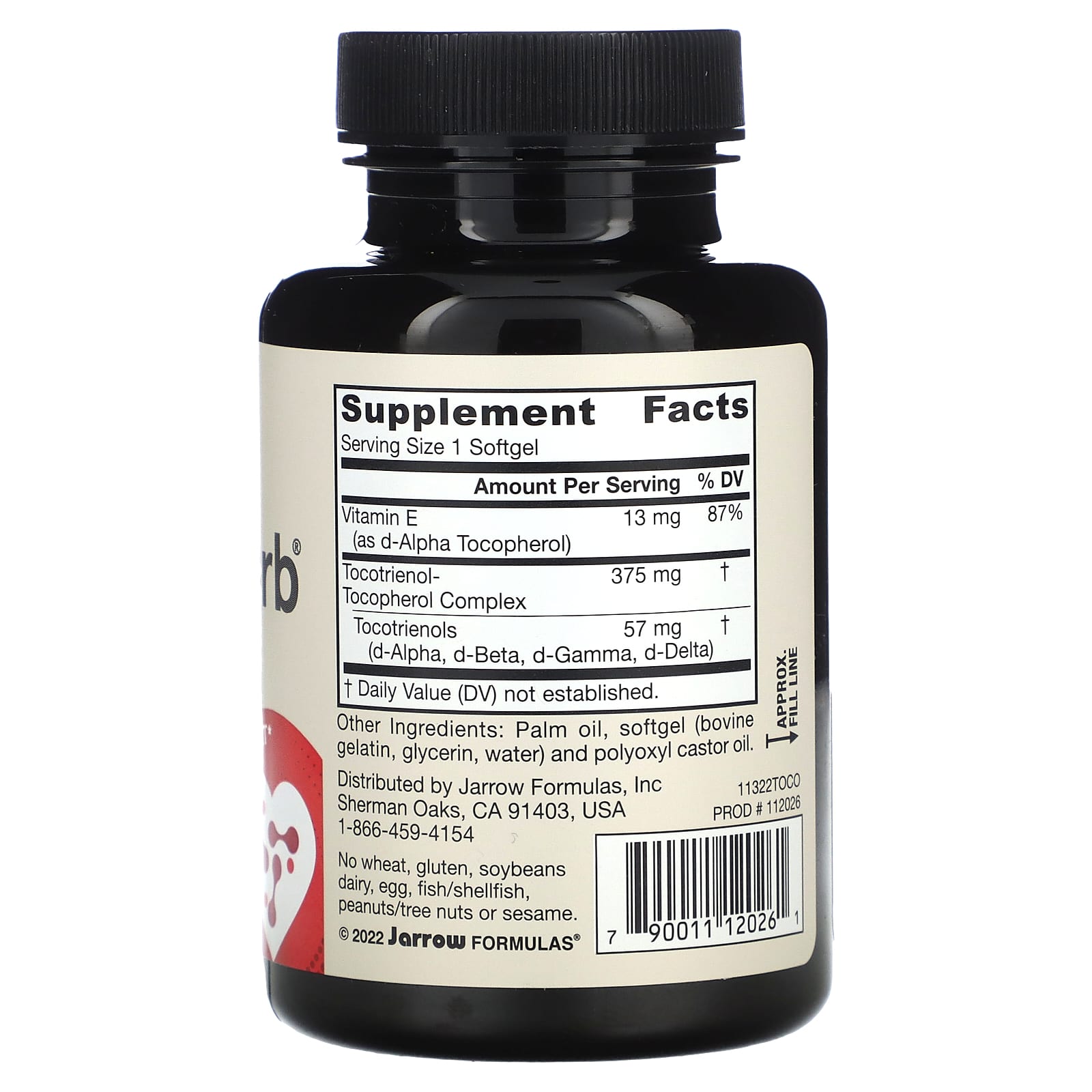 Jarrow Formulas, Toco-Sorb, 60 Softgels