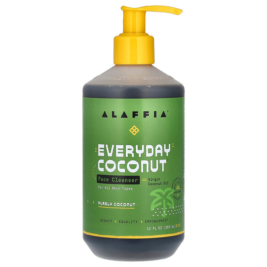 EveryDay Coconut Face Cleanser by Alaffia - Fair Trade, Natural, Non-Stripping - Image 1