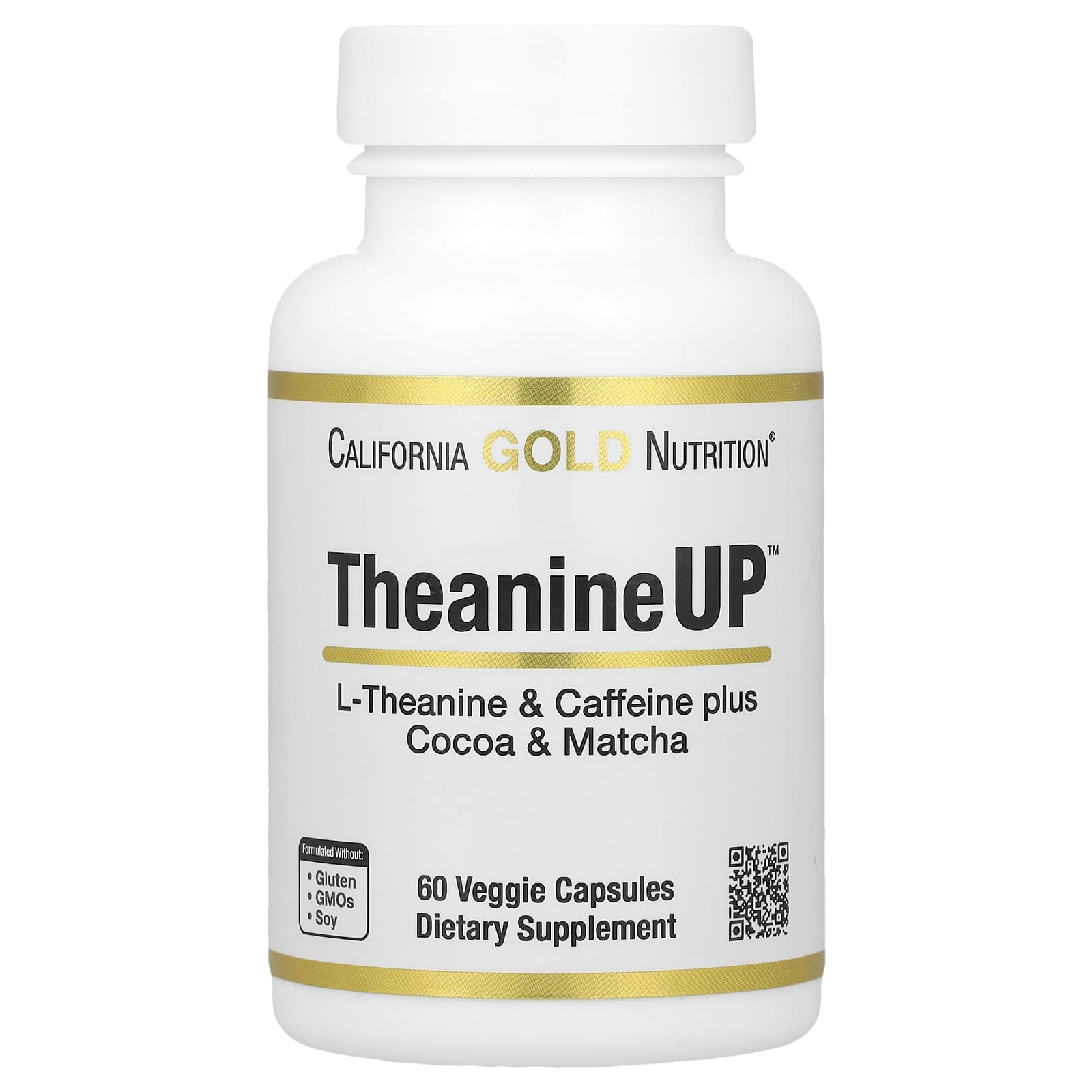 Calming Energy Boost with California Gold Nutrition TheanineUp - Image 1