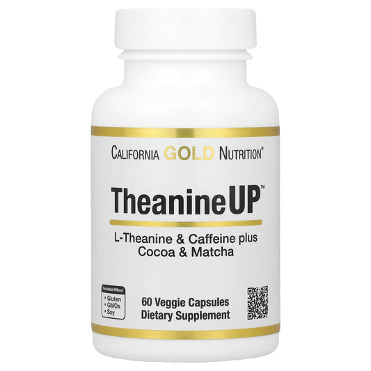 Calming Energy Boost with California Gold Nutrition TheanineUp - Image 1