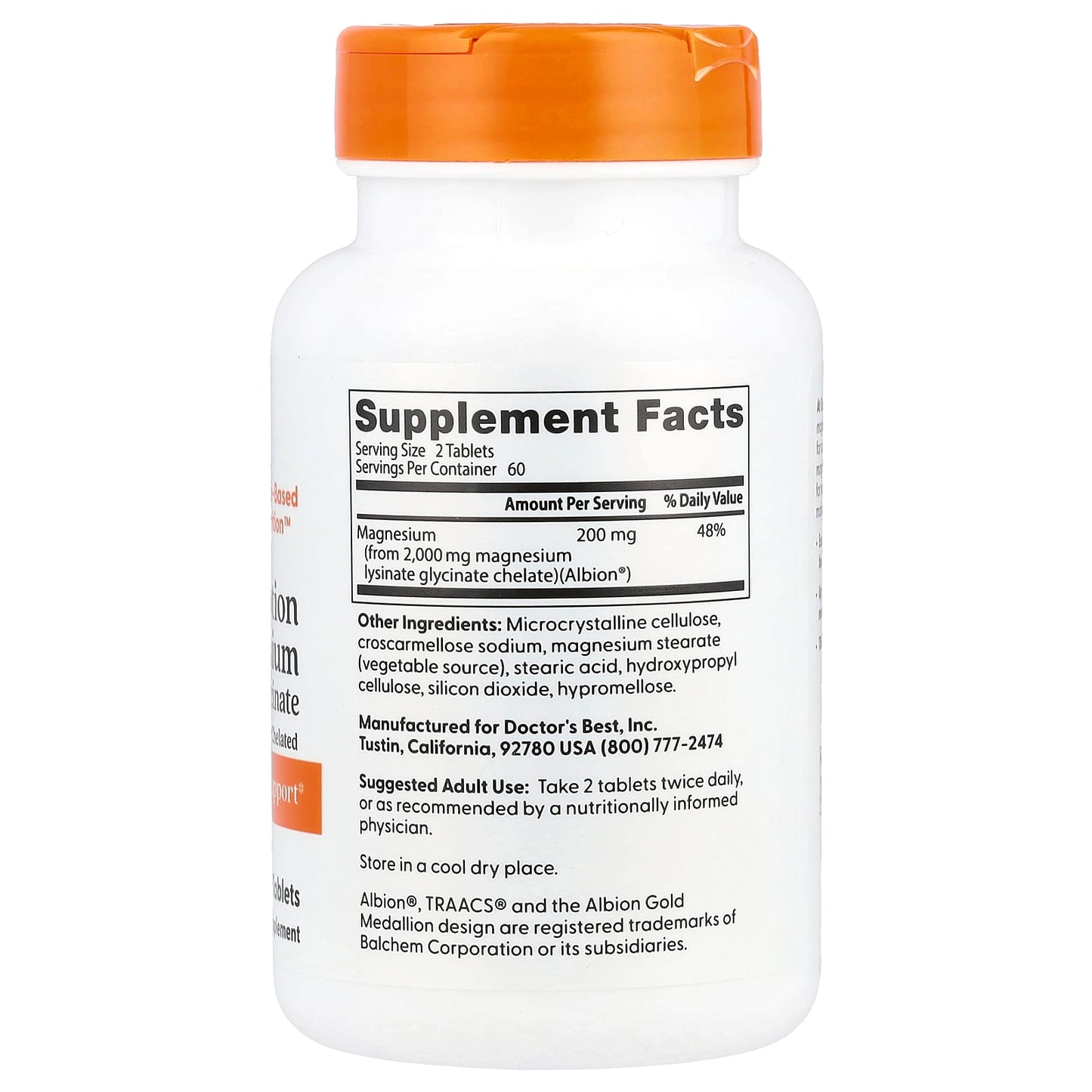 Unlock Relaxation with Doctor's Best High Absorption Magnesium - Image 2