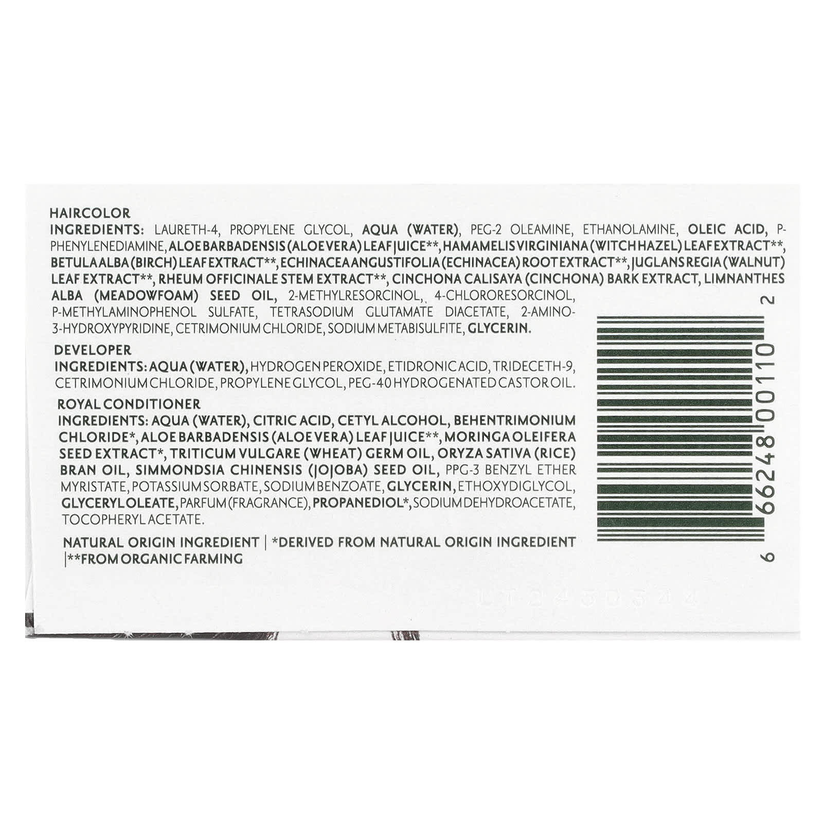 Herbatint Permanent Hair Color Gel, Golden Chestnut, 5.75 oz, 100% Grey Coverage - Image 2