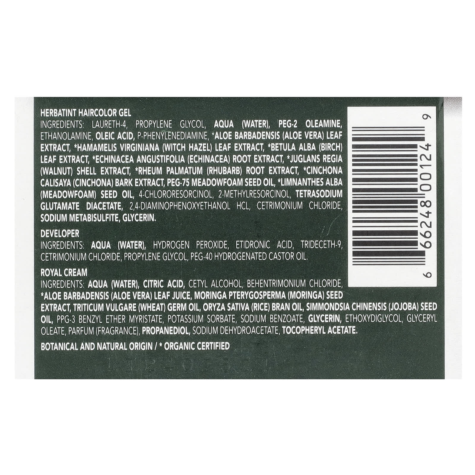 Herbatint Permanent Haircolor Gel 6C Dark Ash Blonde 4.56 fl oz - Image 2