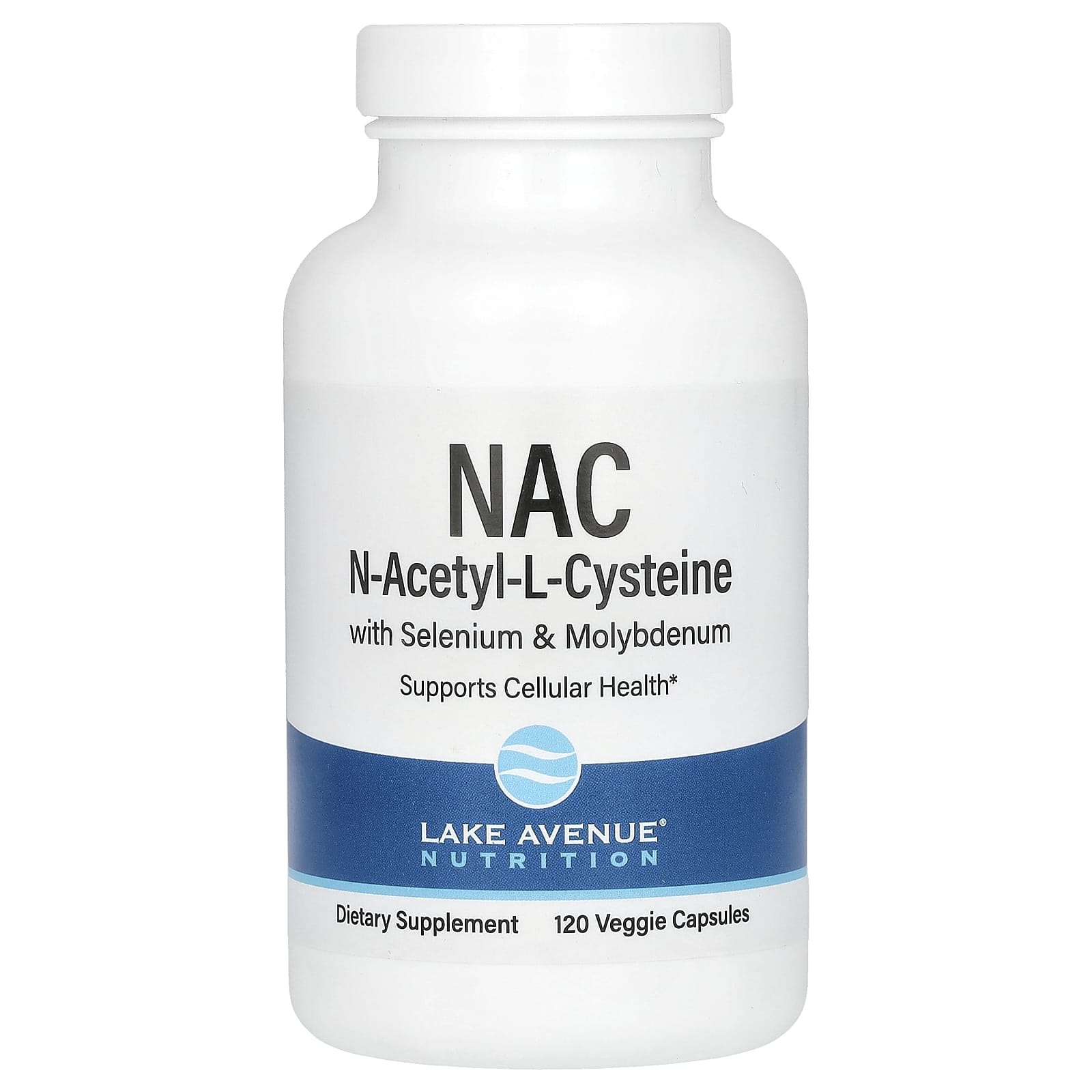 Support Cellular Health with NAC, Selenium & Molybdenum by Lake Avenue Nutrition - Image 1