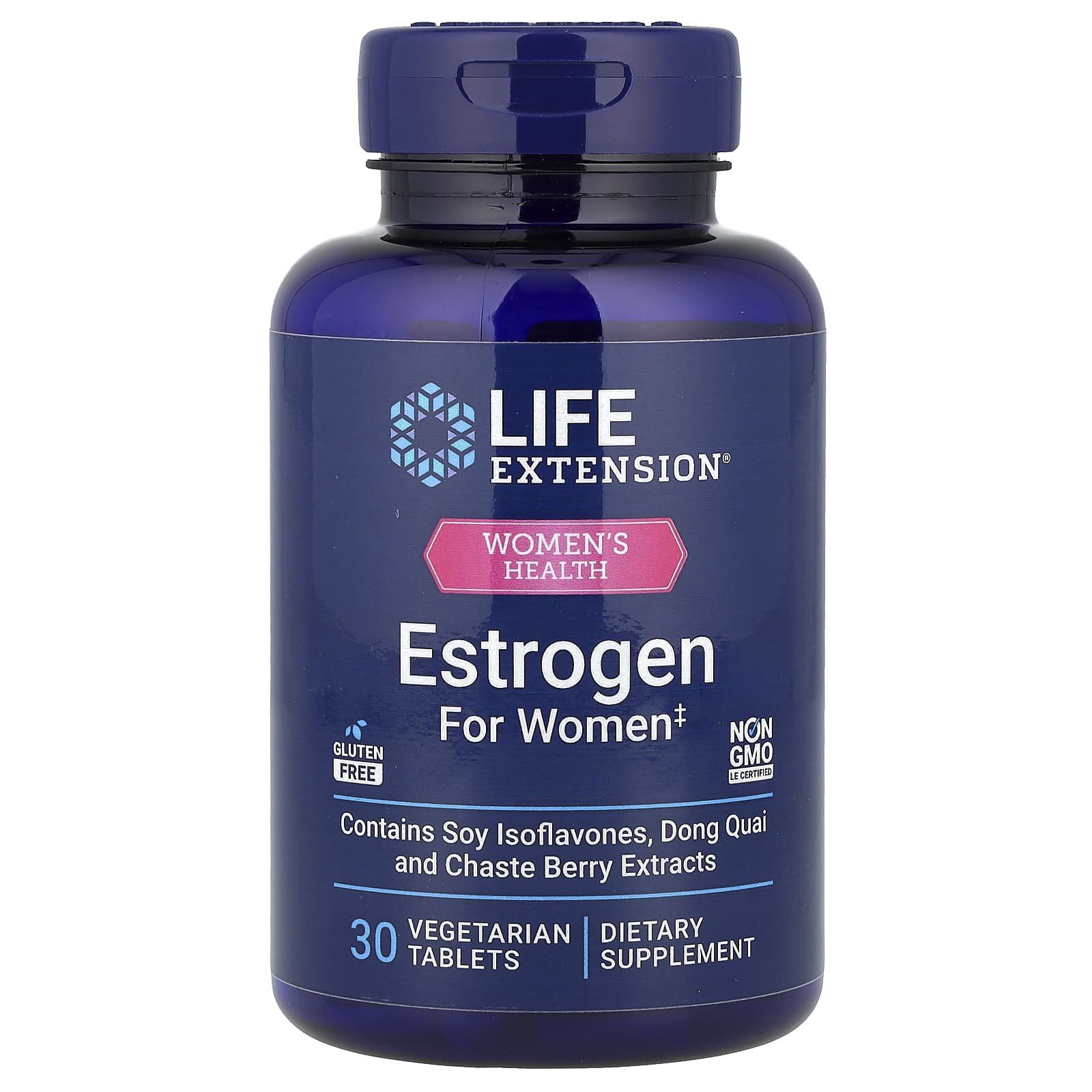 Life Extension, Estrogen for Women, 30 Vegetarian Tablets