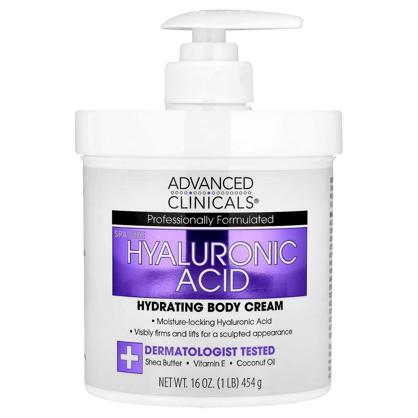 Hyaluronic Acid Body Cream for Deep Hydration | Advanced Clinicals - Image 1