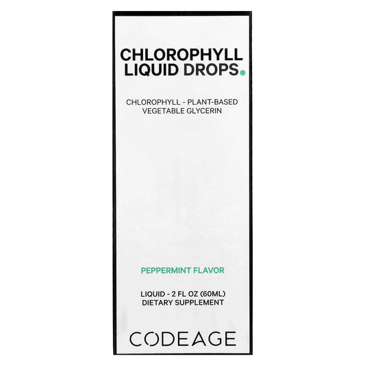 Chlorophyll Liquid Drops with Peppermint for Vegan Wellness - Image 1