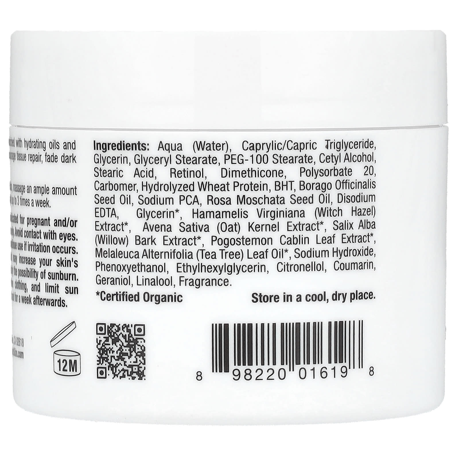 PrescriptSkin Retinol Anti-Aging Night Cream for Fading Dark Spots - Image 2