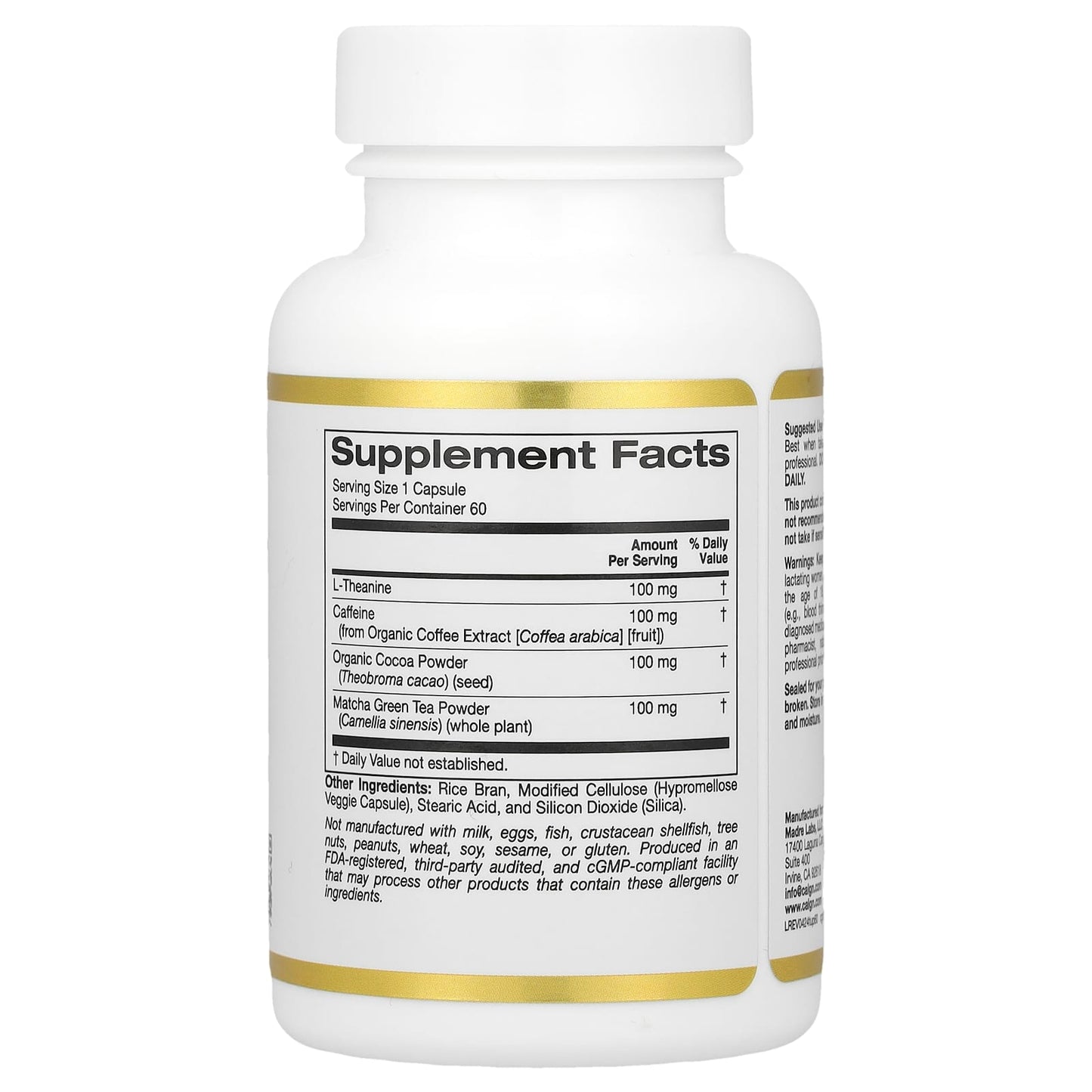 Calming Energy Boost with California Gold Nutrition TheanineUp - Image 2