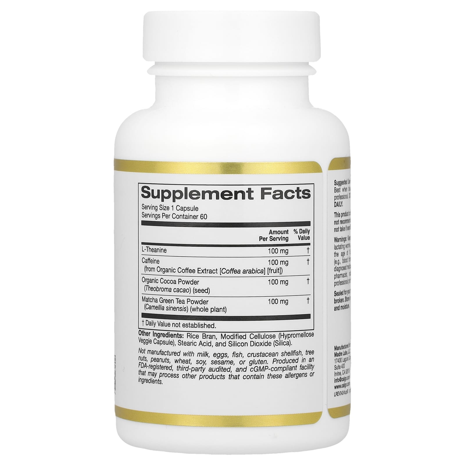 Calming Energy Boost with California Gold Nutrition TheanineUp - Image 2
