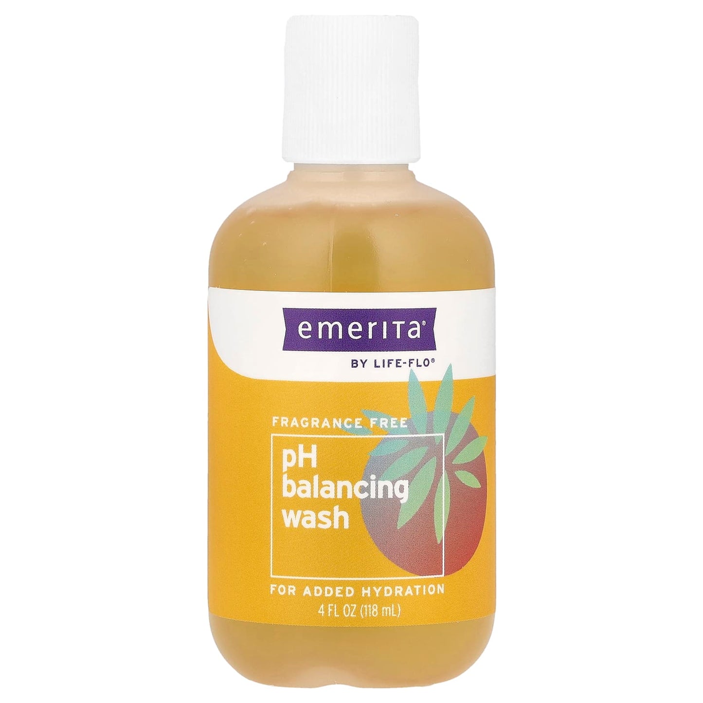 Emerita pH Balancing Wash, Fragrance Free, 4 fl oz (118 ml) - Image 1
