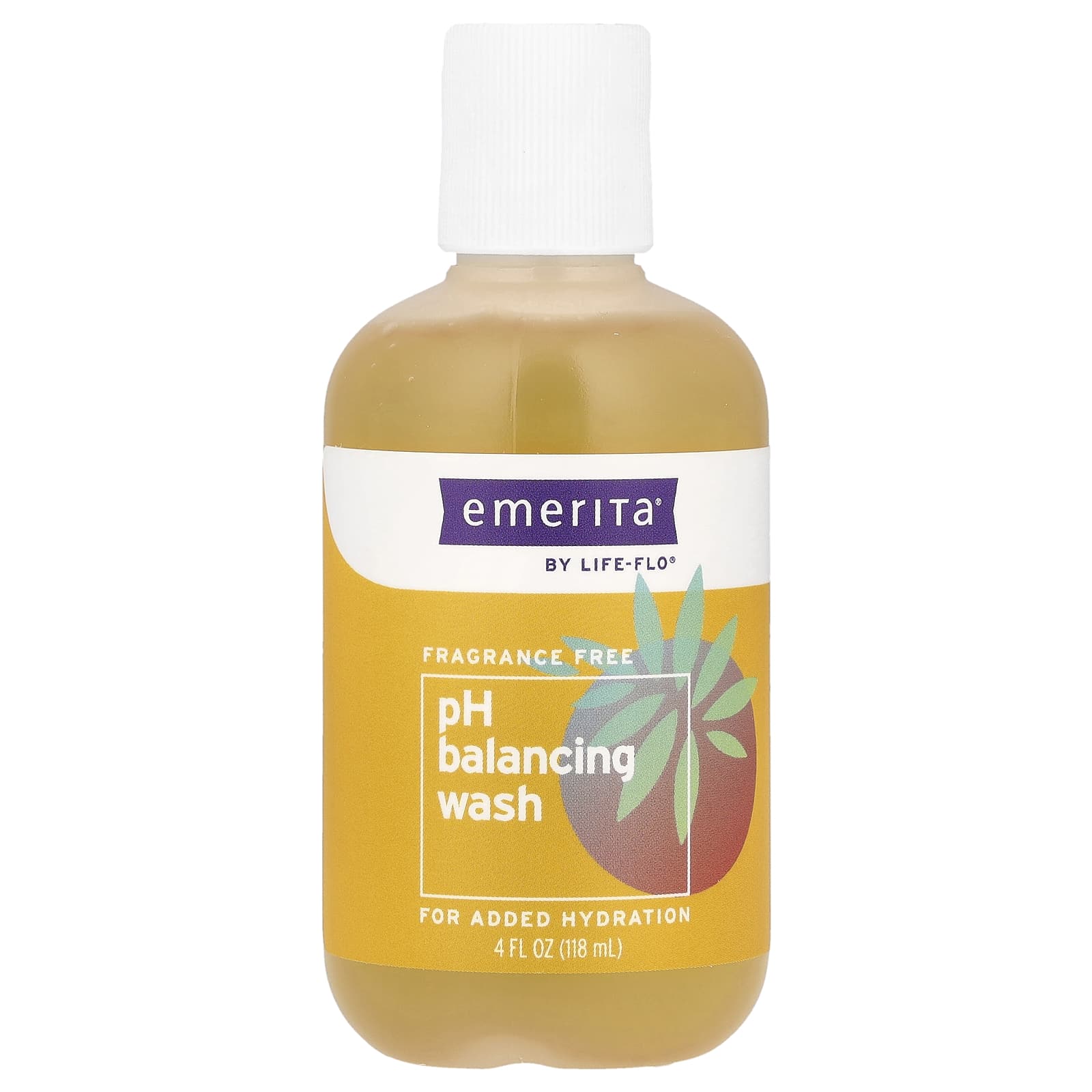 Emerita pH Balancing Wash, Fragrance Free, 4 fl oz (118 ml) - Image 1